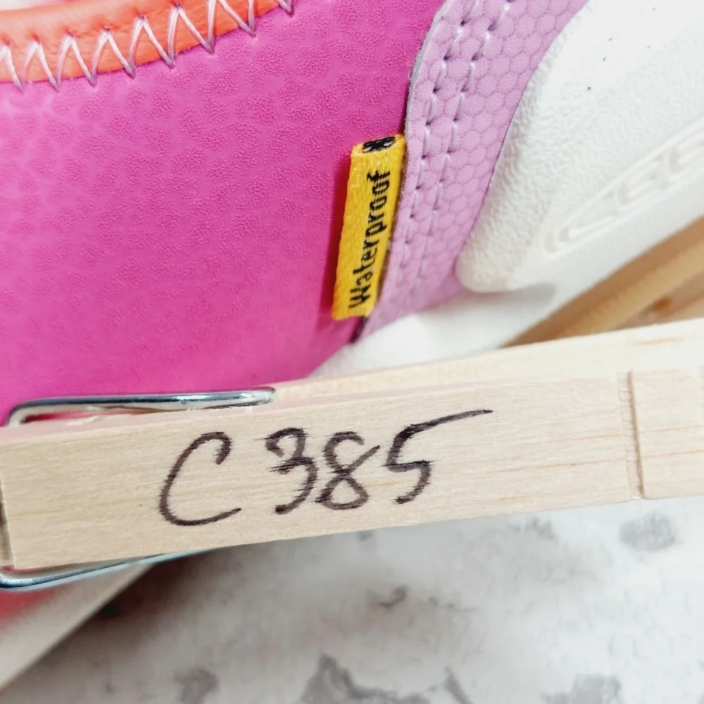 New KEEN Kids Knotch River Open Toe Pink Hook & Loop Sandals C385